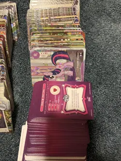 Lot Of 150+ My Little Pony Trading Card Game Cards - Doubles Bulk Lot - Image 4