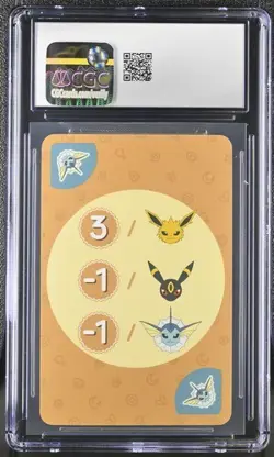 CGC 10 Vaporeon Point Salad Eevee Edition Korean Pokemon Card - Image 2