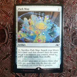 MTG | Park Map (476) (Galaxy Foil) | Ufinity | C NM-M - Image 1