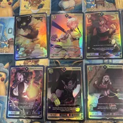 VCARD TCG Awakened Worlds 1st Edition Holo Foil 9 Lot of 9 Cards Ikumi, Vexoria - Image 2