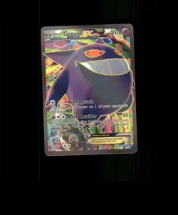 Glossy HOLO Gengar Card Gengar Pokemon Card READ DESCRIPTION BELOW p1 - Image 1