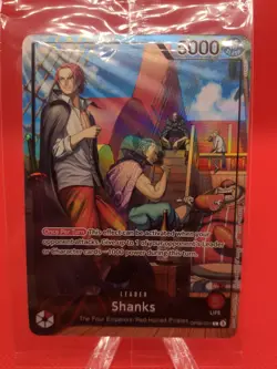 Shanks OP09-001 (2025 PSA Magazine Promo) - One Piece Promotion Cards - NM - Image 2