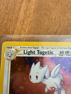 Light Togetic 15/105 Neo Destiny Holo 1st Edition Pokemon Card LP Holographic 15 - Image 5