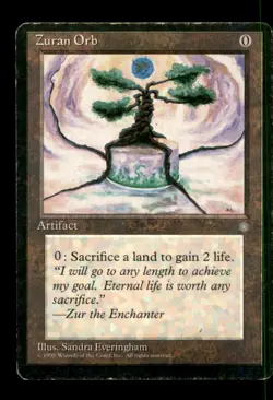 MTG Zuran Orb LP Light Play Ice Age [5075] - Image 1