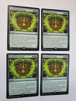4x Archdruid's Charm - Murders at Karlov Manor - Near Mint - MTG - Image 1