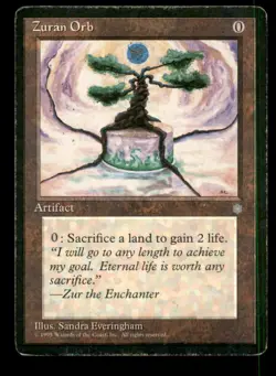 MTG Zuran Orb LP Light Play Ice Age [5084] - Image 1