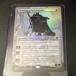 Tezzeret Cruel Captain 287 - Triumph Showcase (Foil)Edge of Eternities- NM - Image 1