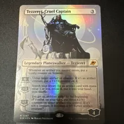 Tezzeret Cruel Captain 287 - Triumph Showcase (Foil)Edge of Eternities- NM - Image 2