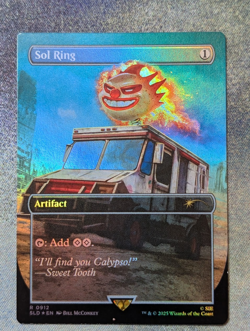 Sol Ring Twisted Metal (0912) (Rainbow Foil) Secret Lair Drop Foil - Image 1