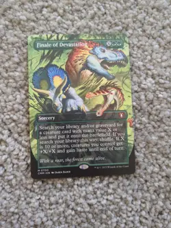 Finale of Devastation ?? Borderless NonFOIL ?? MTG NM Commander Masters (0700) - Image 1