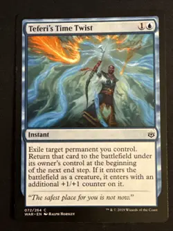 1x Teferi's Time Twist (072) War of the Spark LP MTG Magic the Gathering x1 MKE - Image 1