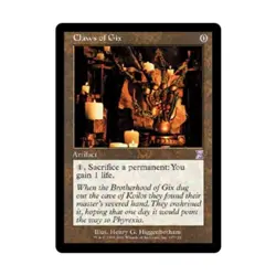 WOTC MtG Time Spiral Claws of Gix (R) NM - Image 1