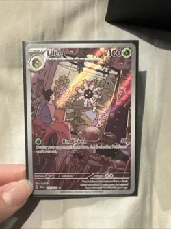 Pokemon TCG Stellar Crown: Lileep 145/142 Illustration Rare - Image 1