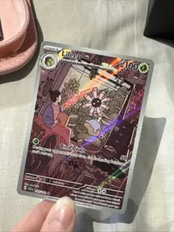 Pokemon TCG Stellar Crown: Lileep 145/142 Illustration Rare - Image 3