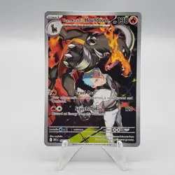 Pokemon Team Rocket’s Houndoom 191/182 Illustration Rare NM Destined Rivals - Image 1