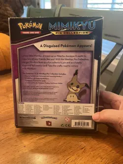 POKEMON 2017 SUN MOON MIMIKYU Pin Collection Box - Image 2