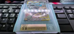 2019 Pokemon Tag Team Tin Pikachu Zekrom GX SM168 Black Star Promo BGS 9.5 - Image 4
