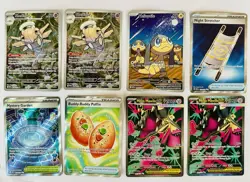 Pokemon Mega Evolutions Lot of 8 Illustration Rare & Full Art Ultra Rare’s - Image 1