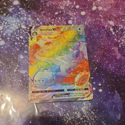 Pokemon TCG Sword & Shield Snorlax VMAX 206/202 Holo Secret Rare Pack Fresh Mint - Image 3