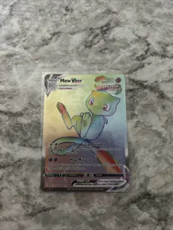 Pokemon Mew VMAX Rainbow Secret Rare 268/264 - Fusion Strike Near Mint - Image 3