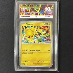 Pokemon TCG - Pikachu SVP 225 World Championship 2025 Stamped Promo ACE 10 - Image 1