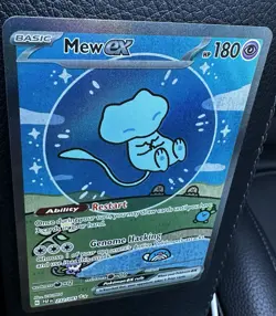 Pokemon Bubble Mew EX 232/091 Paldean Fates SIR - Image 4