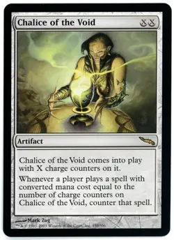 1X CHALICE OF THE VOID [MRD - MIRRODIN] - MTG EARLY MODERN CARD [EXCELLENT] - Image 1