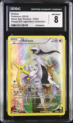 Pokemon English Arceus XY83 - CGC 8 - Image 1