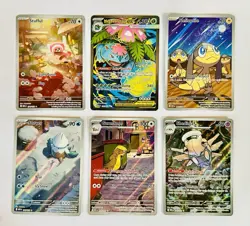 Pokemon Mega Evolutions Lot of 6 Illustration Rare & Full Art Ultra Rare - Image 1