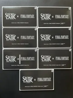 MTG Final Fantasy Secret Lair FOIL+NONFOIL+PROMO LOTUS ENGLISH BUNDLE - Image 1