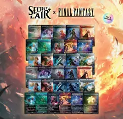 MTG Final Fantasy Secret Lair FOIL+NONFOIL+PROMO LOTUS ENGLISH BUNDLE - Image 3