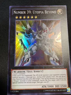 NUMBER 39: UTOPIA BEYOND NECH-EN095 - SUPER RARE - UNLIMITED - NM - Image 1