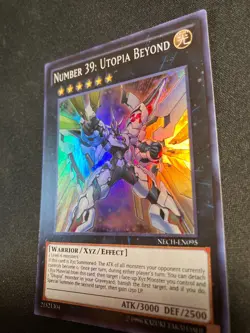 NUMBER 39: UTOPIA BEYOND NECH-EN095 - SUPER RARE - UNLIMITED - NM - Image 3