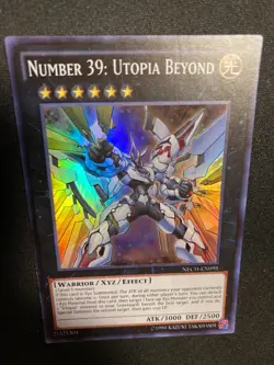 NUMBER 39: UTOPIA BEYOND NECH-EN095 - SUPER RARE - UNLIMITED - NM - Image 5