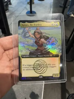 Magic The Gathering X Avatar Katara The Fearless Promo Card SDCC 2025 IN HAND - Image 1