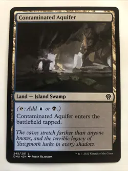 MTG Dominaria United Contaminated Aquifer 245/281 LP - Image 1