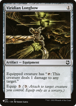Viridian Longbow [The List] Magic MTG - Image 1