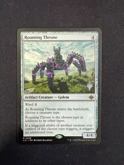 Roaming Throne (PROMO) - Lost Caverns of Ixalan (Magic/MTG) - Image 1