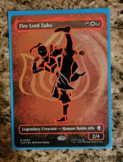 Neon Ink Fire Lord Zuko FOIL Magic: The Gathering Avatar The Last Airbender 0360 - Image 1