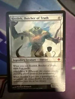 Kozilek, Butcher Of Truth X1 Mtg Rise Of The Eldrazi Played - Image 1