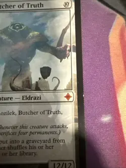 Kozilek, Butcher Of Truth X1 Mtg Rise Of The Eldrazi Played - Image 3