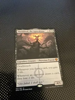 Magic the Gathering Sheoldred, the Apocalypse Dominaria United Regular Card NM - Image 1
