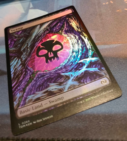 Swamp 0289 FOIL - Dragon Eye Land - Tarkir Dragonstorm - NM (see pics) MTG - Image 3