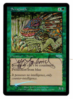 Scragnoth FNM Promos Foil signed by artist Jeff Laubenstein! - Image 1