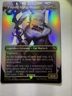 Y'shtola, Night's Blessed (Borderless) Commander: Final Fantasy Foil MTG - Image 3