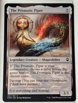 The Prismatic Piper - Commander: Legends - Magic the Gathering MTG Nice! - Image 1