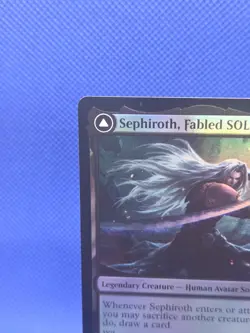 Magic the Gathering Final Fantasy Sephiroth Fabled Soldier 0115 Foil Mythic NM - Image 3