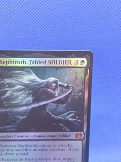 Magic the Gathering Final Fantasy Sephiroth Fabled Soldier 0115 Foil Mythic NM - Image 4