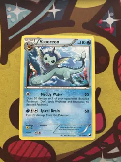 Pokemon Vaporeon 25/108 - BW Dark Explorers - Non Holo - Excellent - Image 1