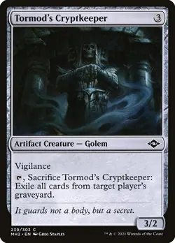 Tormod's Cryptkeeper MTG Modern Horizons 2 Common Foil NM x1 - Magic Card - Image 1